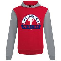 Philadelphia Phillies Levelwear Throwback Ultimate Banner Arch Hoodie Red