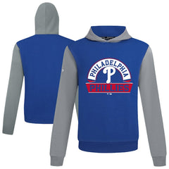 Philadelphia Phillies Levelwear Throwback Ultimate Banner Arch Hoodie Royal