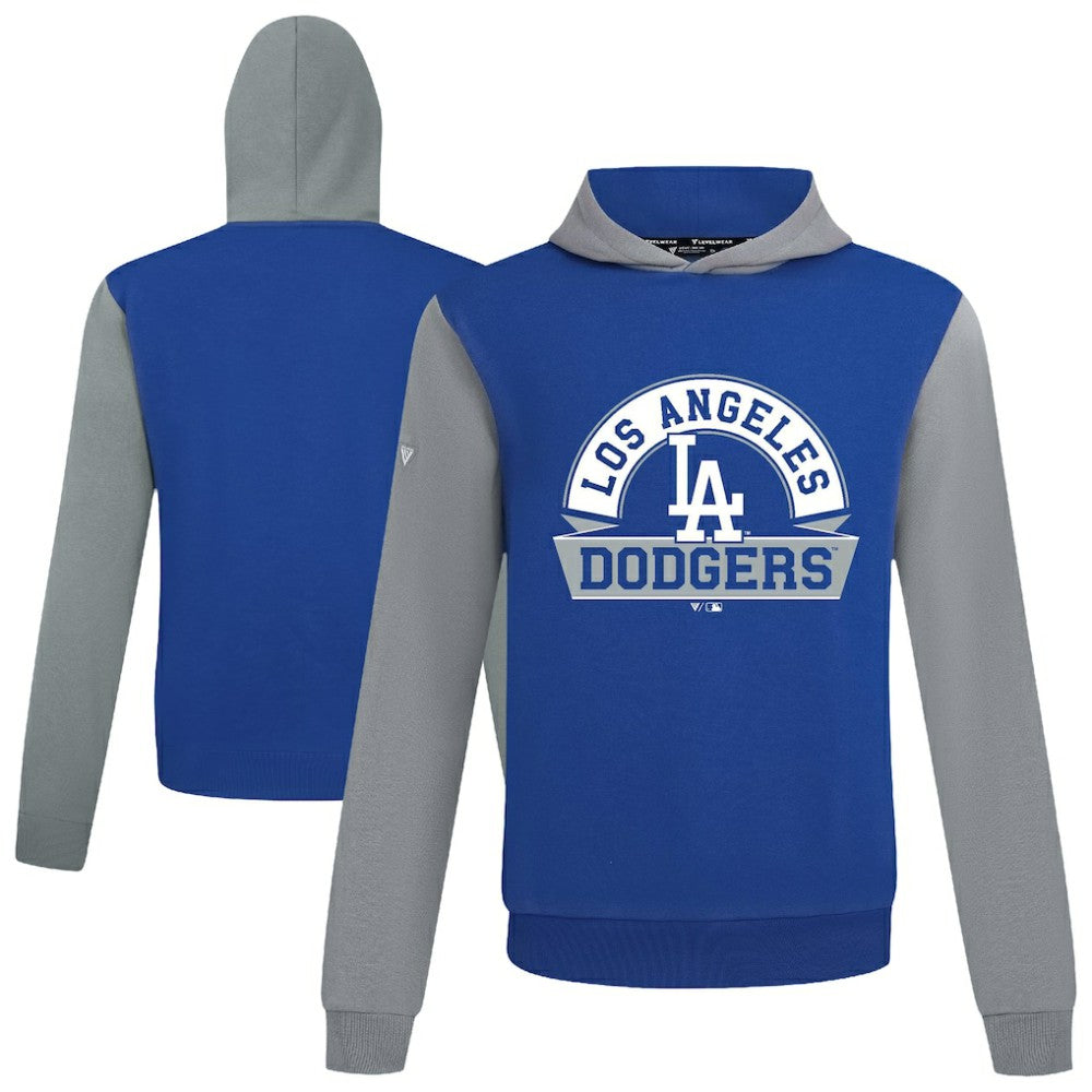 Los Angeles Dodgers Levelwear Throwback Ultimate Banner Arch Hoodie Royal