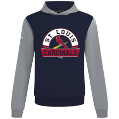 St. Louis Cardinals Levelwear Throwback Ultimate Banner Arch Hoodie Navy