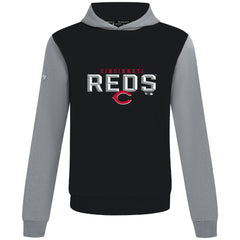 Cincinnati Reds Levelwear Throwback Carve Ultimate Hoodie Black