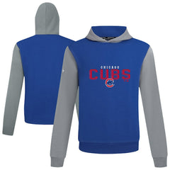 Chicago Cubs Levelwear Throwback Carve Ultimate Hoodie Royal