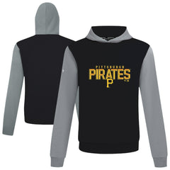 Pittsburgh Pirates Levelwear Throwback Carve Ultimate Hoodie Black