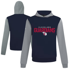 Cleveland Guardians Levelwear Throwback Carve Ultimate Hoodie Navy