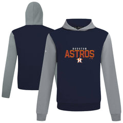 Houston Astros Levelwear Throwback Carve Ultimate Hoodie Navy