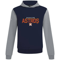 Houston Astros Levelwear Throwback Carve Ultimate Hoodie Navy