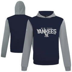 New York Yankees Levelwear Throwback Carve Ultimate Hoodie Navy