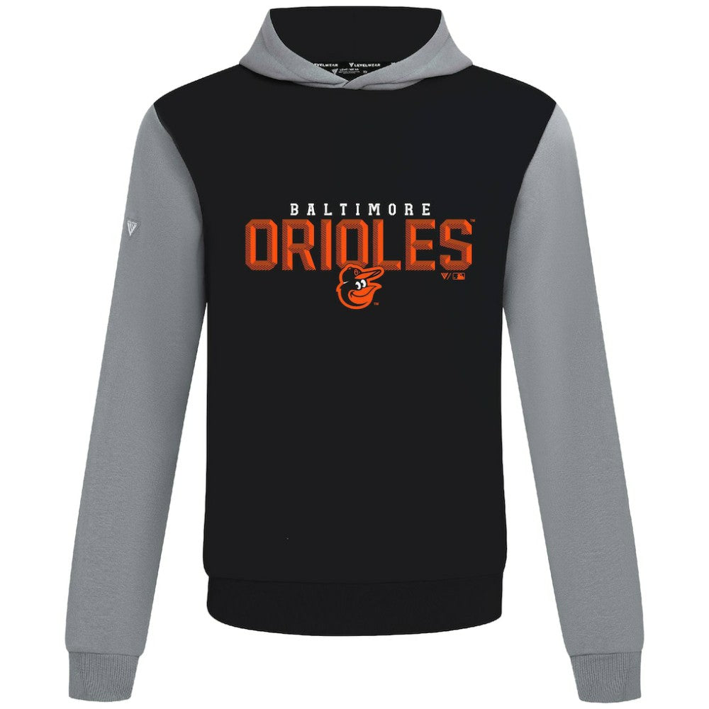 Baltimore Orioles Levelwear Throwback Carve Ultimate Hoodie Black