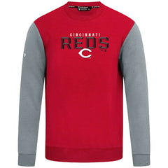 Cincinnati Reds Levelwear Throwback Ultimate Carve Sweatshirt Red