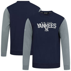 New York Yankees Levelwear Throwback Ultimate Carve Sweatshirt Navy