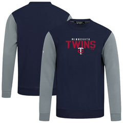 Minnesota Twins Levelwear Throwback Ultimate Carve Sweatshirt Navy