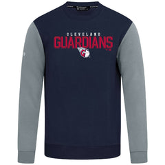 Cleveland Guardians Levelwear Throwback Ultimate Carve Sweatshirt Navy