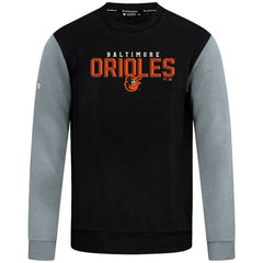 Baltimore Orioles Levelwear Throwback Ultimate Carve Sweatshirt Black