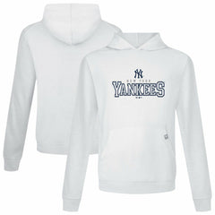 New York Yankees Levelwear Relay Journey Pullover Hoodie White