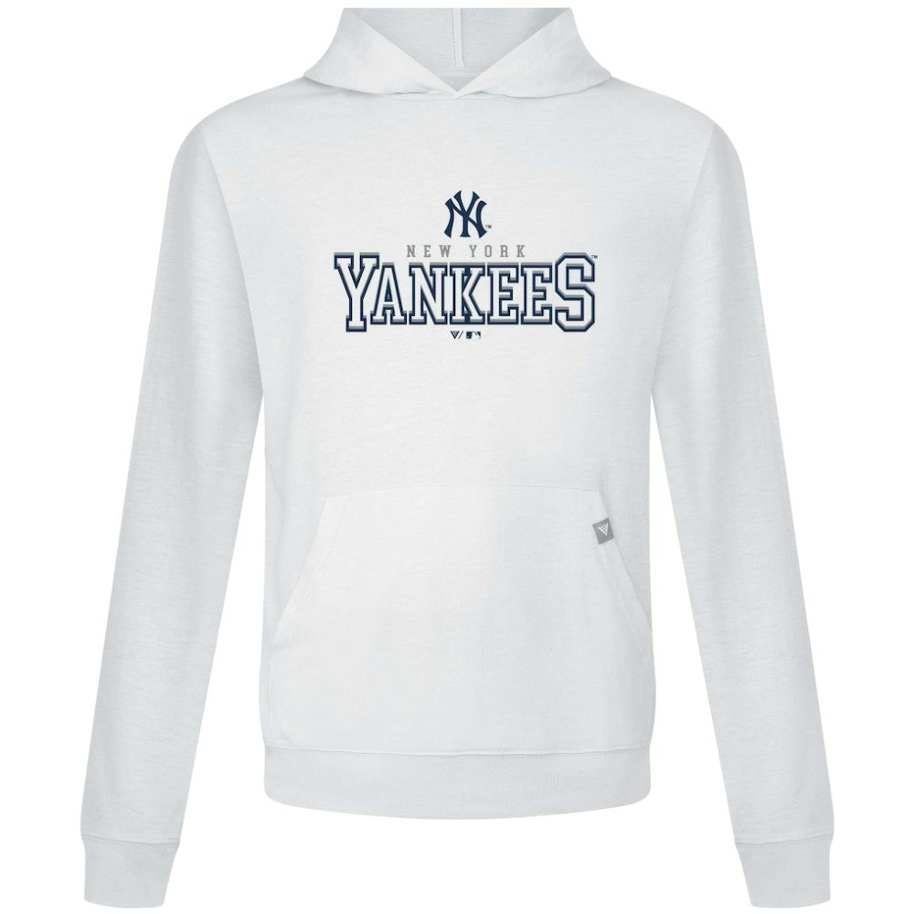 New York Yankees Levelwear Relay Journey Pullover Hoodie White