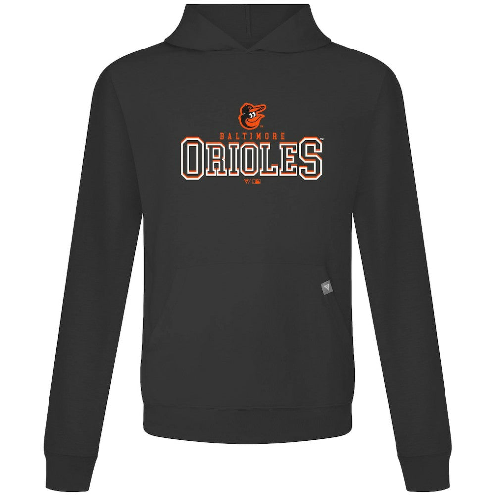 Baltimore Orioles Levelwear Relay Journey Pullover Hoodie Black