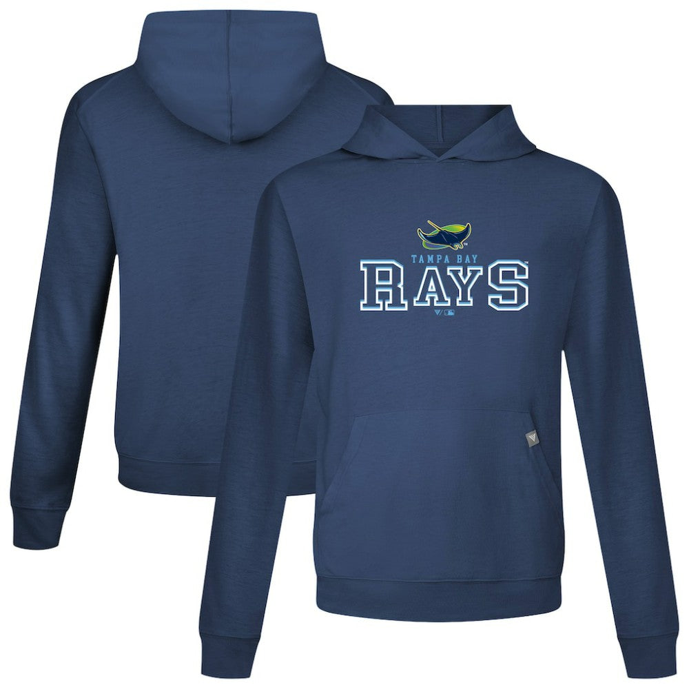 Tampa Bay Rays Levelwear Relay Journey Pullover Hoodie Navy
