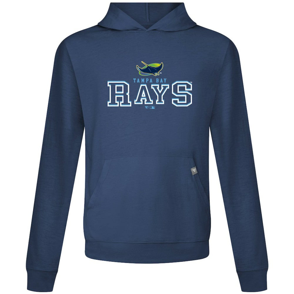 Tampa Bay Rays Levelwear Relay Journey Pullover Hoodie Navy