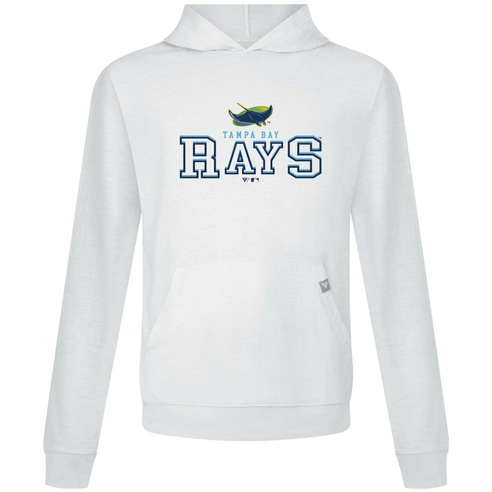 Tampa Bay Rays Levelwear Relay Journey Pullover Hoodie White