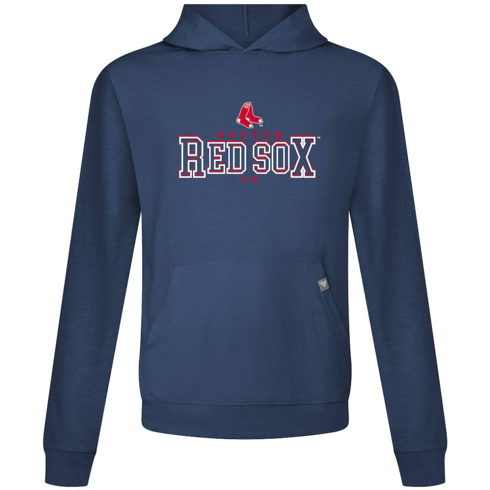 Boston Red Sox Levelwear Relay Journey Pullover Hoodie Navy