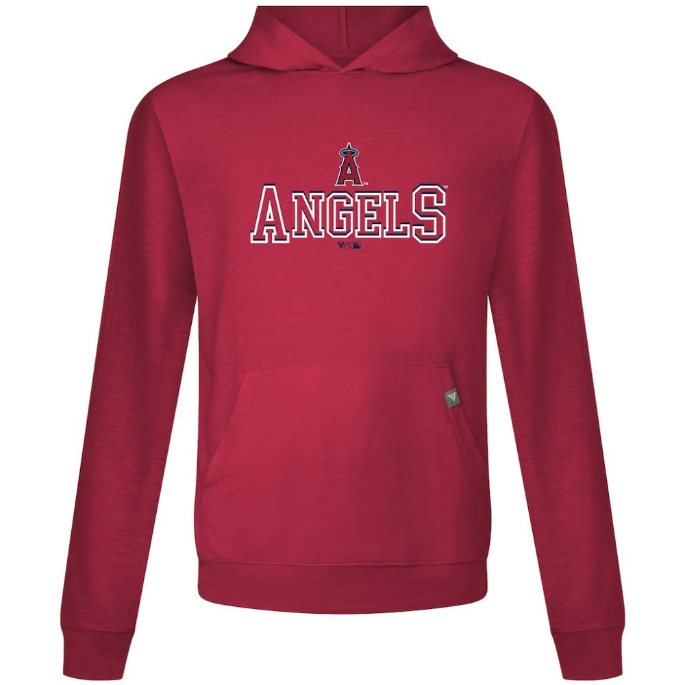 Los Angeles Angels Levelwear Relay Journey Pullover Hoodie Red