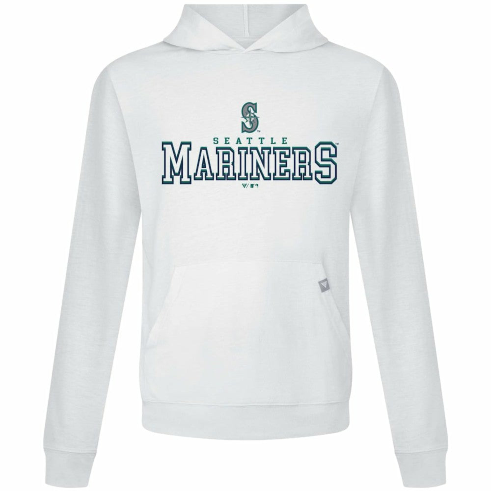 Seattle Mariners Levelwear Relay Journey Pullover Hoodie White