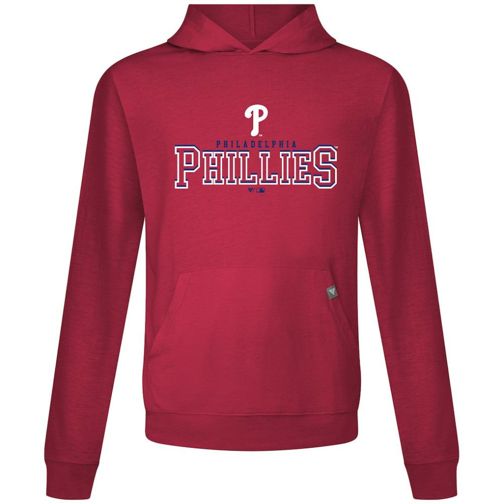Philadelphia Phillies Levelwear Relay Journey Pullover Hoodie Red