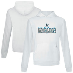 Miami Marlins Levelwear Relay Journey Pullover Hoodie White