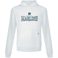Miami Marlins Levelwear Relay Journey Pullover Hoodie White