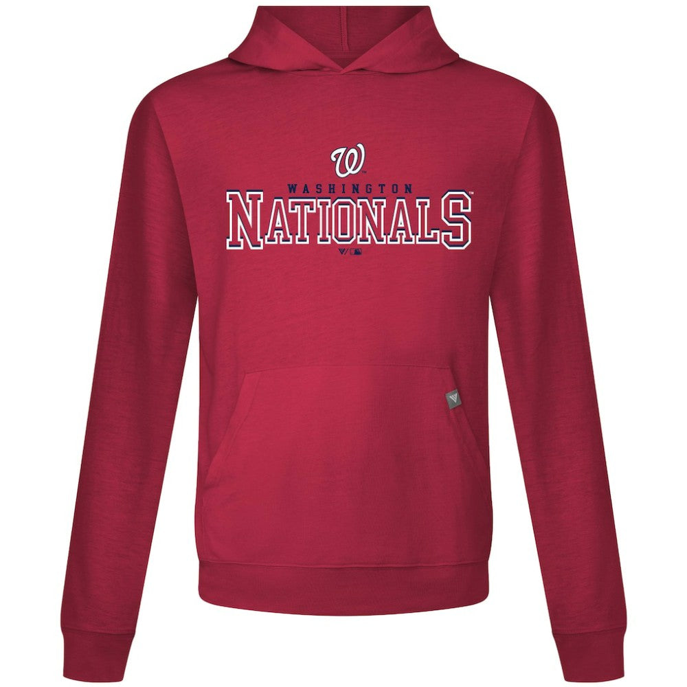 Washington Nationals Levelwear Relay Journey Pullover Hoodie Red