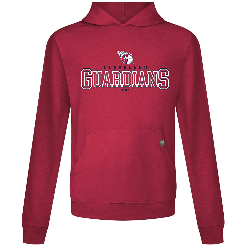 Cleveland Guardians Levelwear Relay Journey Pullover Hoodie Red