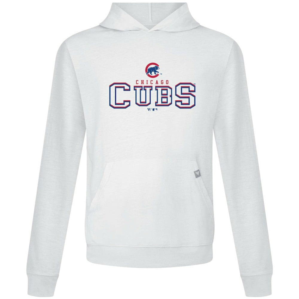 Chicago Cubs Levelwear Relay Journey Pullover Hoodie White