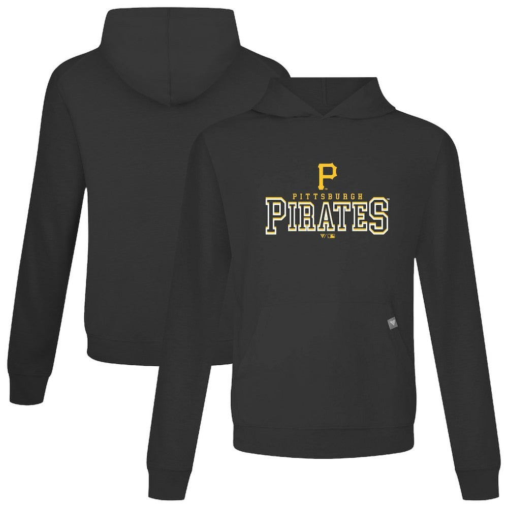 Pittsburgh Pirates Levelwear Relay Journey Pullover Hoodie Black
