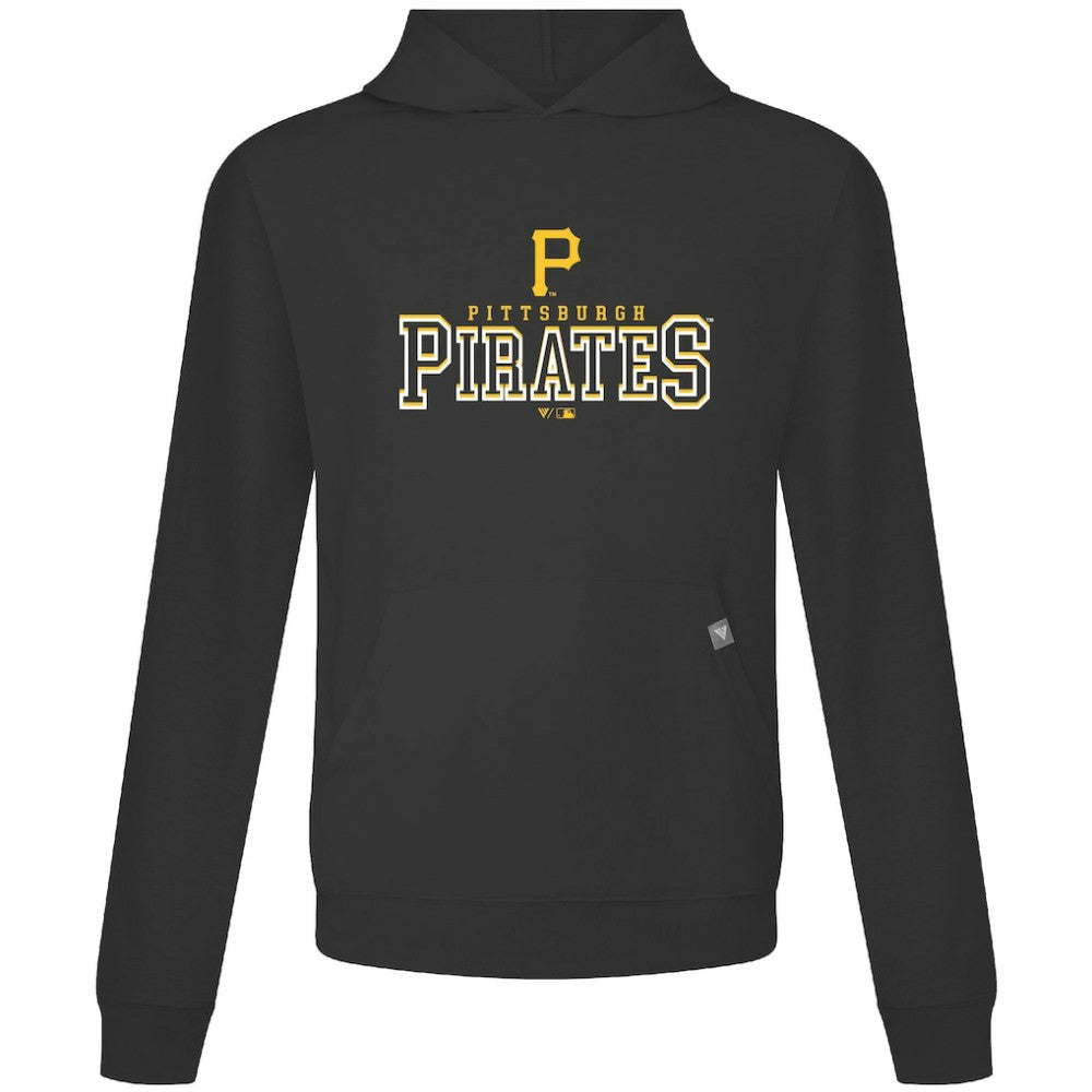Pittsburgh Pirates Levelwear Relay Journey Pullover Hoodie Black
