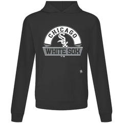 Chicago White Sox Levelwear Relay Banner Arch Pullover Hoodie Black