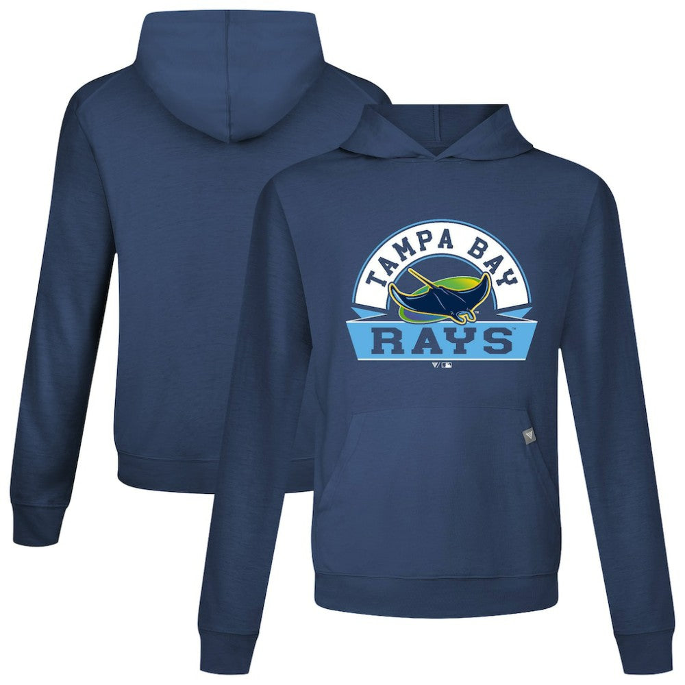 Tampa Bay Rays Levelwear Relay Banner Arch Pullover Hoodie Navy