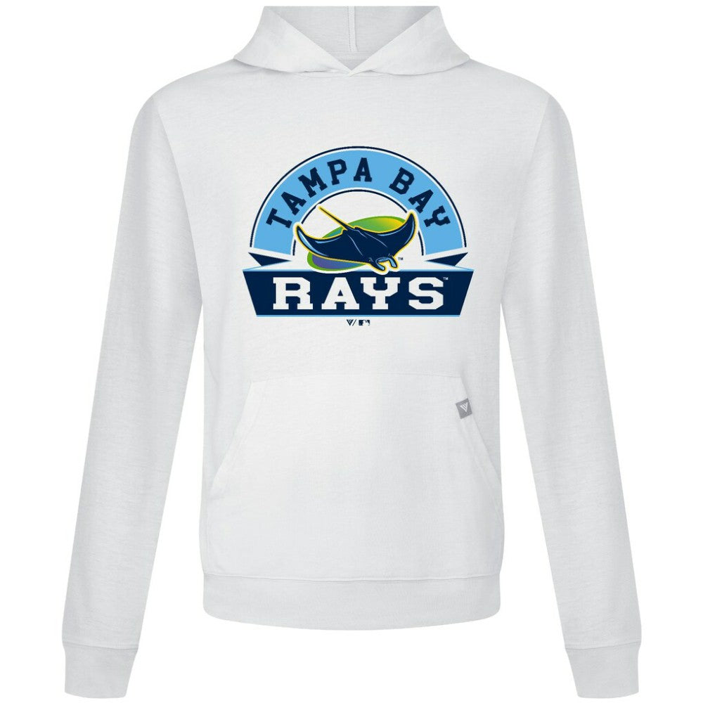 Tampa Bay Rays Levelwear Relay Banner Arch Pullover Hoodie White