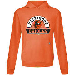 Baltimore Orioles Levelwear Relay Banner Arch Pullover Hoodie Orange