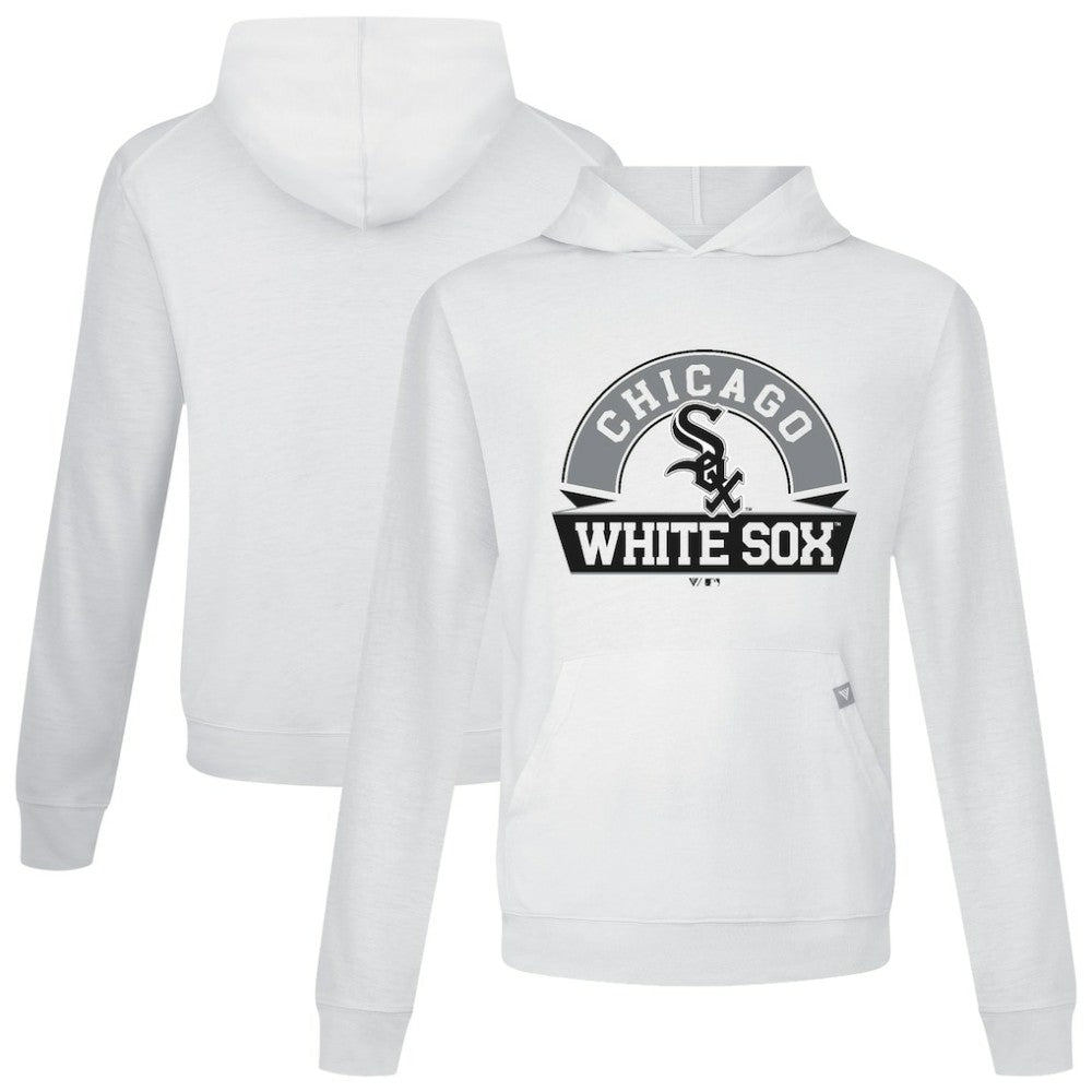 Chicago White Sox Levelwear Relay Banner Arch Pullover Hoodie White
