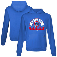 Chicago Cubs Levelwear Relay Banner Arch Pullover Hoodie Royal