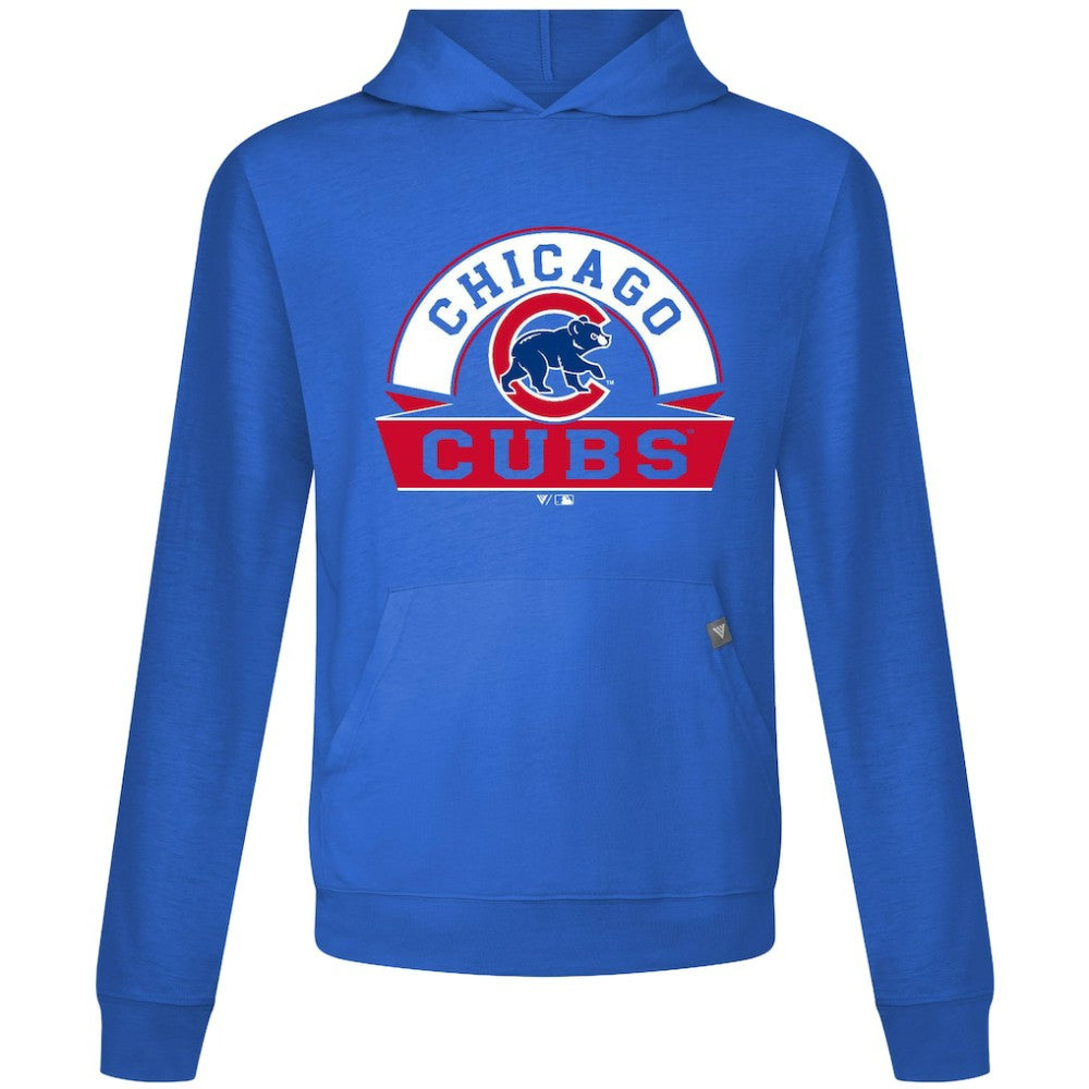 Chicago Cubs Levelwear Relay Banner Arch Pullover Hoodie Royal