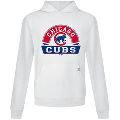 Chicago Cubs Levelwear Relay Banner Arch Pullover Hoodie White