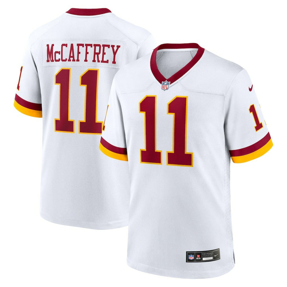Luke McCaffrey Washington Commanders Game Super Bowl Era Jersey - White