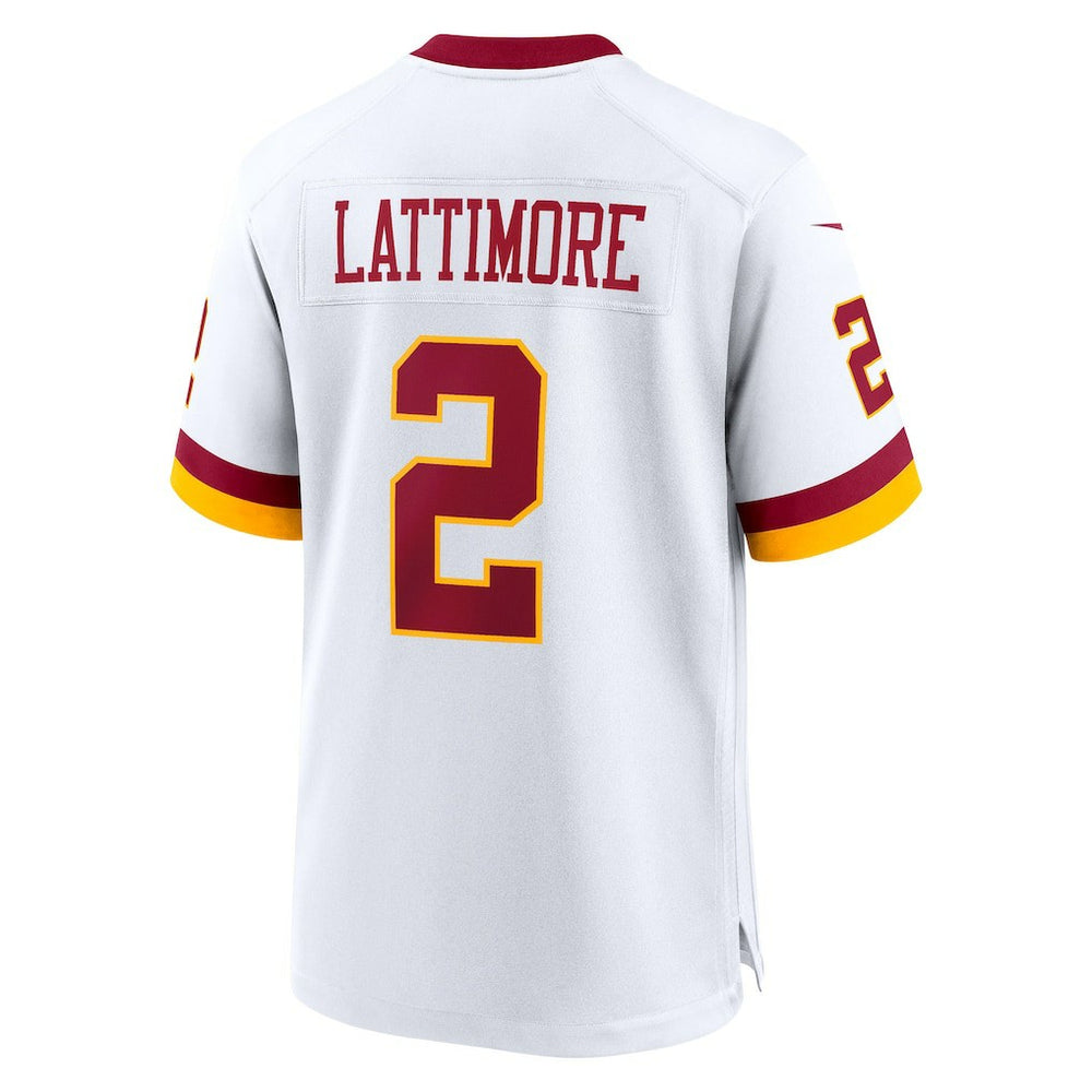 Marshon Lattimore Washington Commanders Game Super Bowl Era Jersey - White