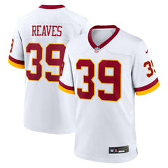 Jeremy Reaves Washington Commanders Game Super Bowl Era Jersey - White
