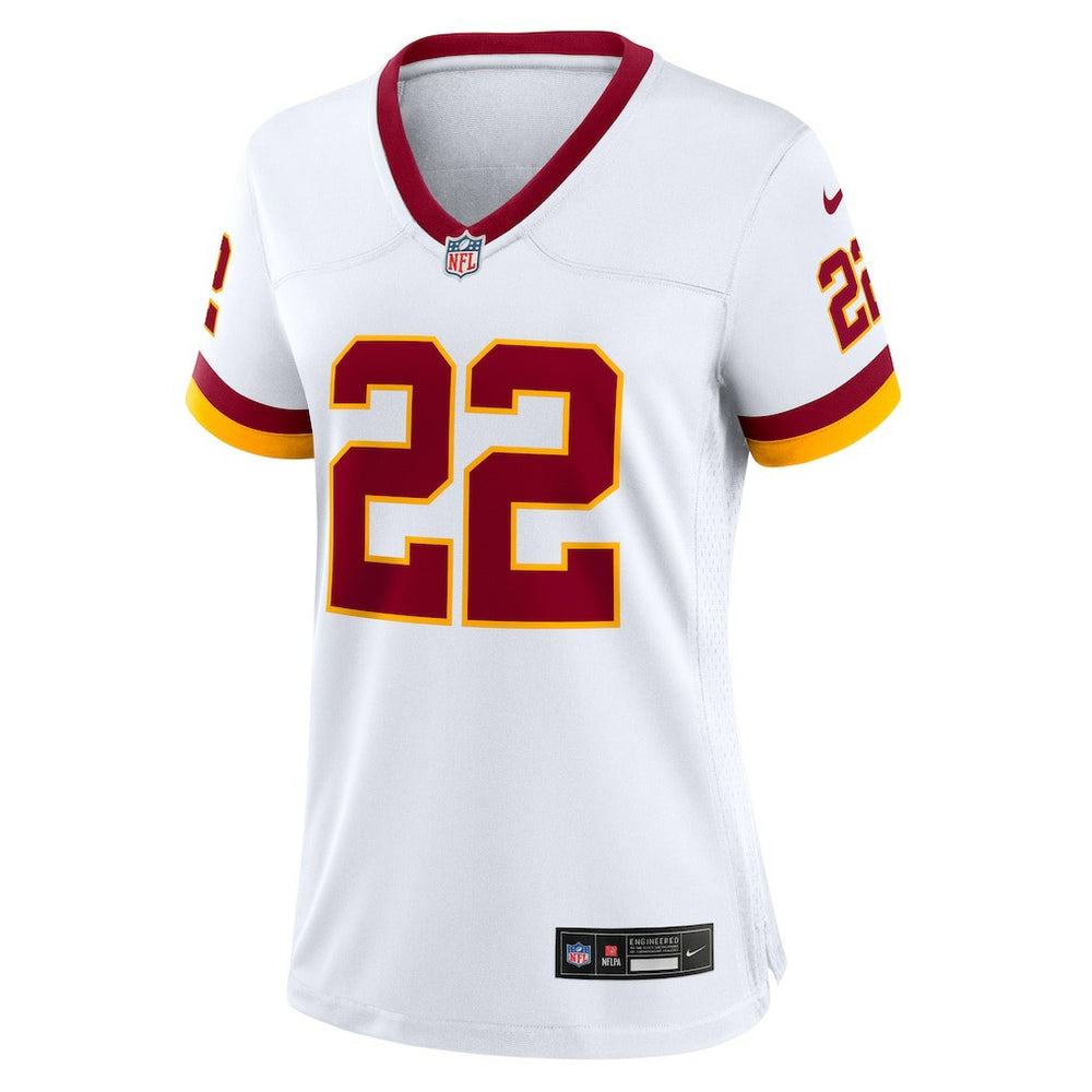 Jacory Croskey-Merritt Washington Commanders Women's Game Super Bowl Era Jersey - White