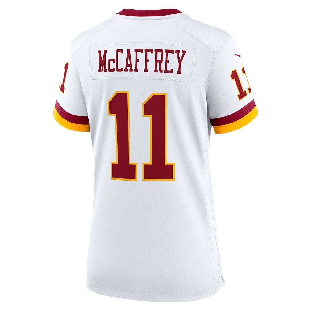 Luke McCaffrey Washington Commanders Women's Game Super Bowl Era Jersey - White