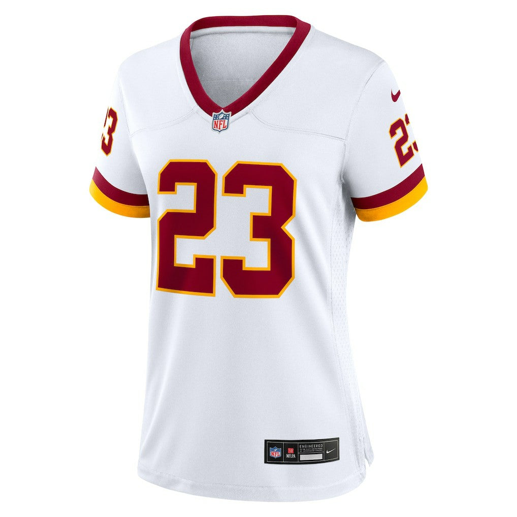 Trey Amos Washington Commanders Women's Game Super Bowl Era Jersey - White