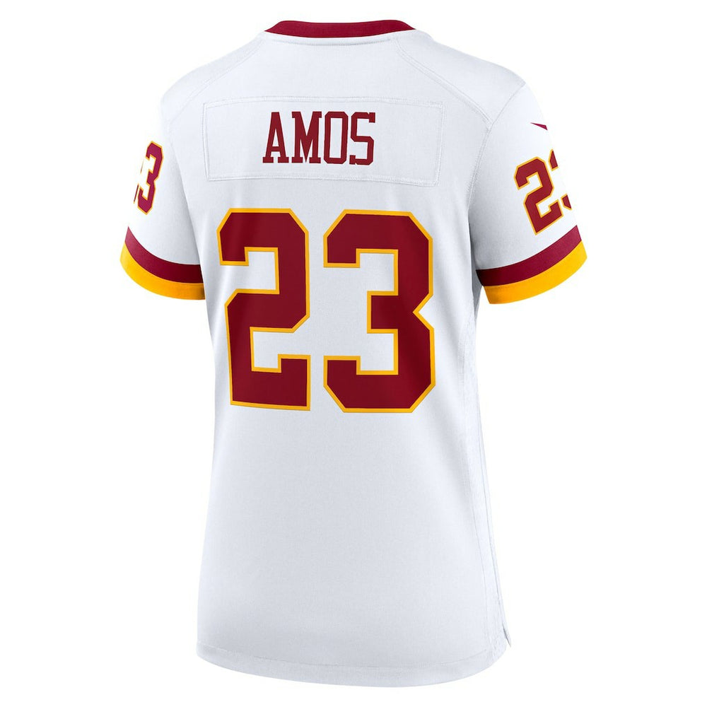 Trey Amos Washington Commanders Women's Game Super Bowl Era Jersey - White