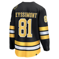 Michael Eyssimont Boston Bruins Fanatics Home Breakaway Player Jersey Black